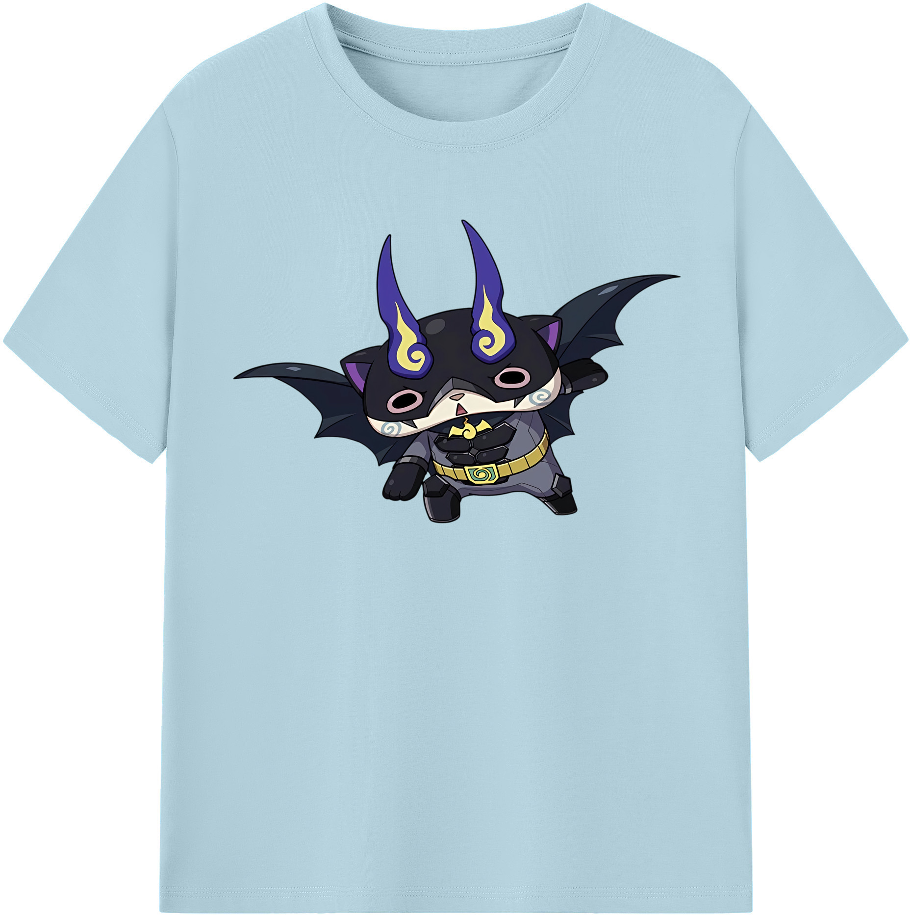 （画像用） 妖怪ウォッチ Yo-kai Watch 綿100％半袖Tシャツ（フロントプリント）